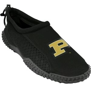 Purdue Boilermakers Swim Shoes in Black Size Small